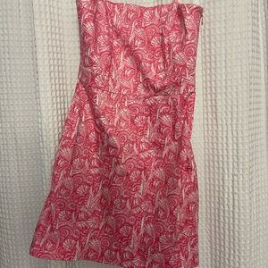 vineyard vines strapless dress